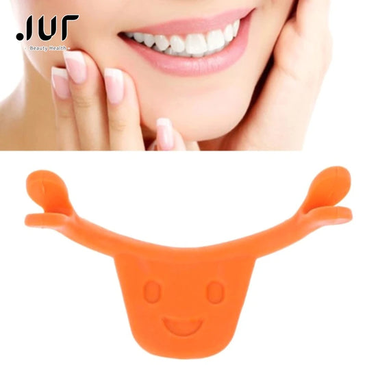 New Smile Corrector Silicone Anti-Wrinkle Tool Thin Face Oral Exercise Maker Lip Trainer Big Mouth Toy for Cheek Jaw New