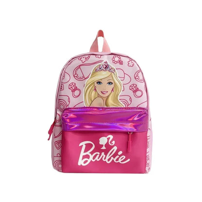 Kawaii Barbie Cartoon Anime Fashion Backpack Girl Barbie Princess Backpack Cute Kindergarten Kids Schoolbag Gift Toys
