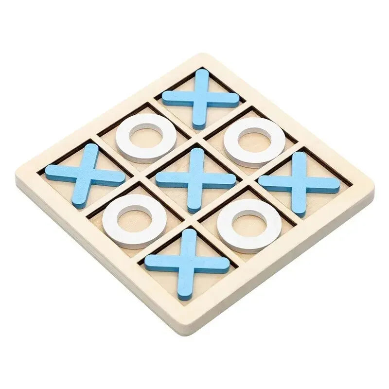 Montessori Play Game Wooden Toy Mini Chess Interaction Puzzle Training Brain Learning Early Educational Toys For Children Kids