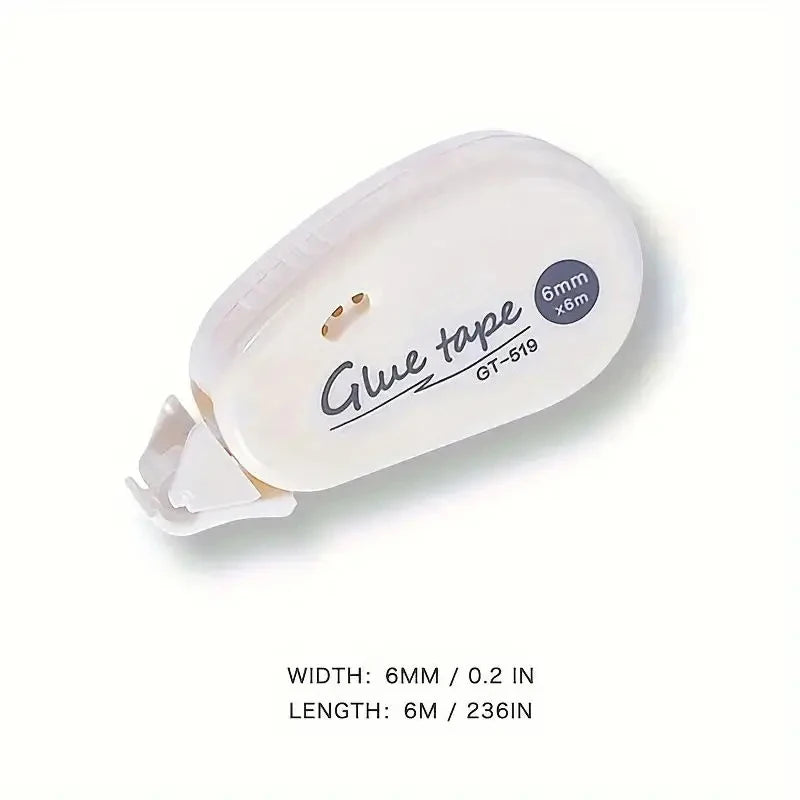 6mm 6m Double Sided Adhesive Dots Glue Tape Scrapbooking Collage Photo Journaling Crafts For Office Supplies School Stationery