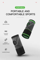 1Pcs Knitting Wrist Support Elastic Adjustable Bandage Hand Sport Wristband Gym Support Hand Guard Wrap Carpal Tunnel