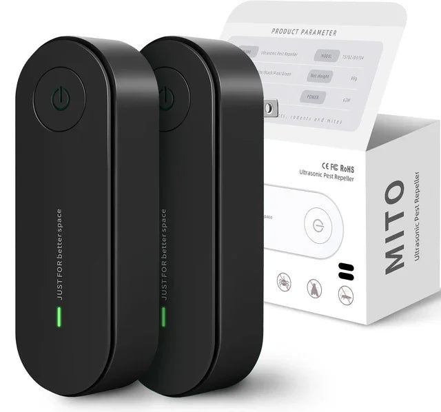 Nuevo repelente ultrasónico de insectos Xiaomi, repelente electrónico de mosquitos, ratones, arañas y cucarachas, insecticida portátil, control de plagas.