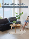Vacuum Compression Sofa Foldable Simple Fabric Corner Modular Couch Floor Multi Function Nordic Living Room Bedroom Decoration