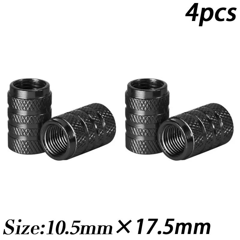 Alumínio Alloy Car Wheel Tire Valve Caps, pneu Rim Stem Covers, impermeável, automóveis, motocicletas, caminhões, bicicletas, Airdust