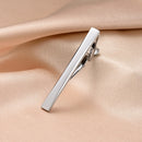 1PC Minimalist Tie Clip For Men Tie Clip To Man Shirt Business Pisa Ties Men's Cuff Tie Pins Man Fashion Jewelry Cufflink Lawyer