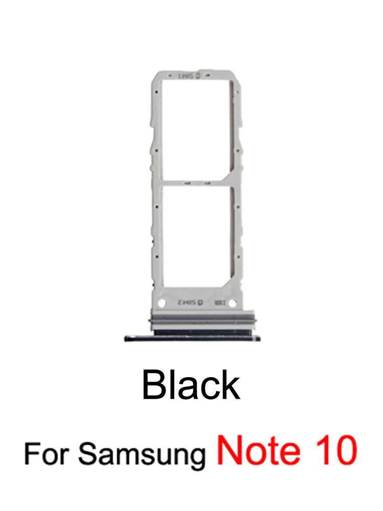 SIM Card Tray Slot For Samsung Note 10 Plus 10+ 5G Galaxy Note 10+ Phone SIM Chip Micro SD Card Tray Holder Adapter