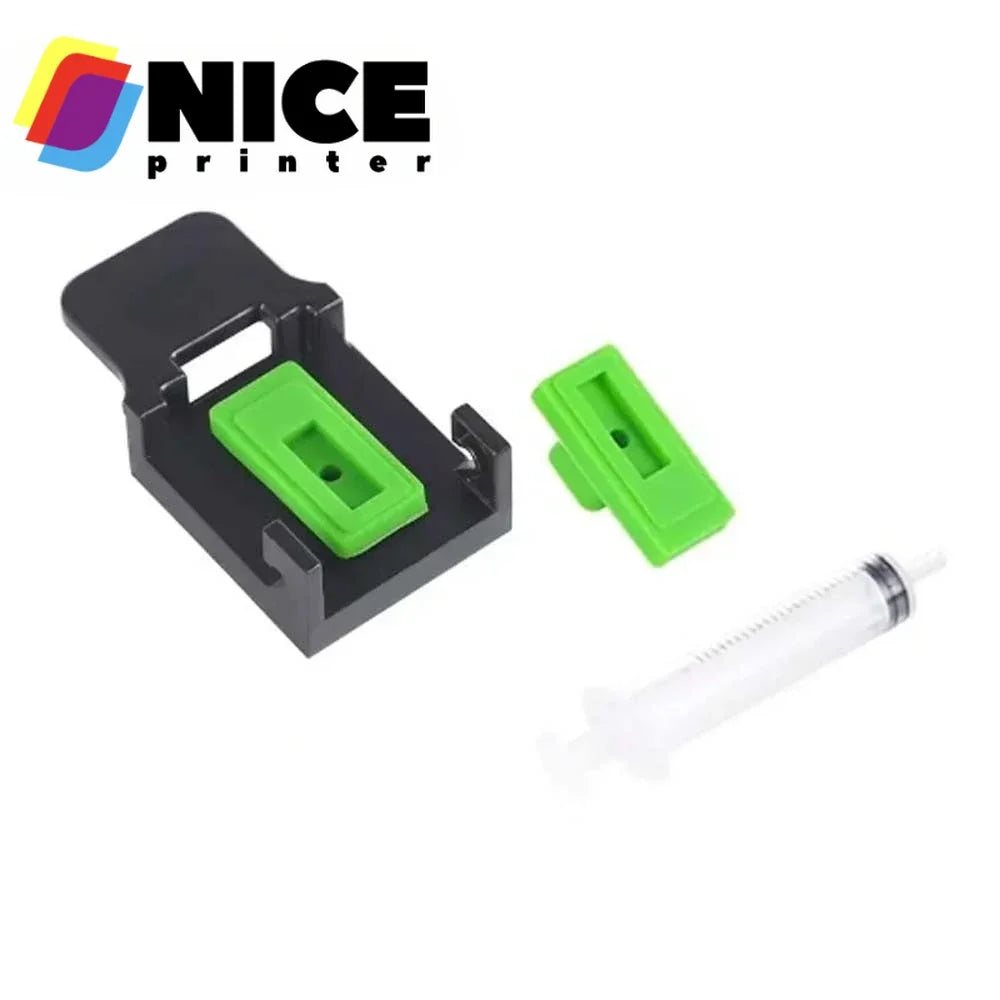 DIY CISS Ink Kit Tool Cartridge Clamp Absorption Clip Pumping Cleaning Part Set With 10ML Syringe Needles Kits For Canon Printer