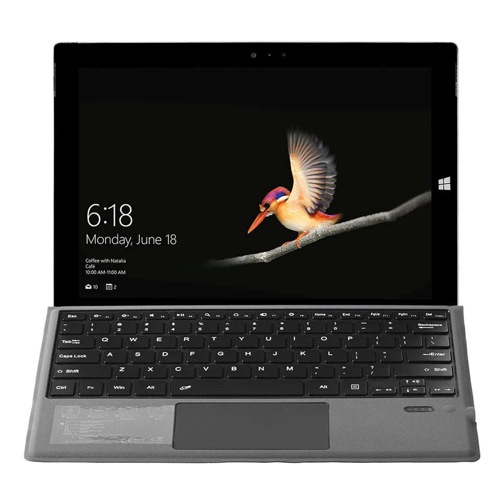 Teclado inalámbrico compatible con Bluetooth para tableta Surface Pro 3/4/5/6/7, portátil, universal, regalo de cumpleaños para novio.