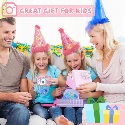 Cámara digital para niños de 1080P HD, cámara de vídeo de 2 pulgadas con funda de silicona, ideal para Navidad y cumpleaños.
