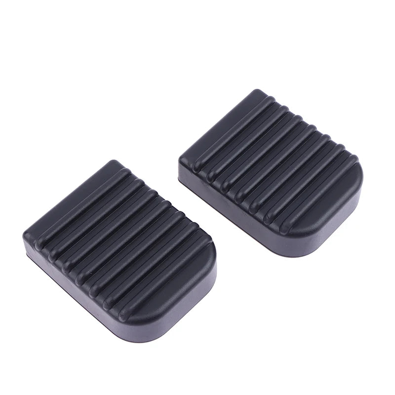 1/2Pcs Motorcycle Footrest Pad Soft For Scooter Support Rod Anti-slip Rubber Pads Motorcycle Base Bracket Extension Foot