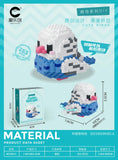 Parrot Micro Building Blocks Bird Cockatiel Budgerigar DIY Assembled Pigeon Macaw 3D Model Mini Brick Figures Toys For Kids