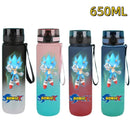 650ML Sonic Hedgehog Sport Water Bottle Large Capacity Cartoon Portable Plastic Water Bottle Drinking Cup Student Birthday Gifts