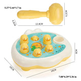 Duck/Frog/Pig Baby Toy Montessori Learning Game Educational Puzzle Gift for 12-24 Months Toddler Boy/Girl with Hammer