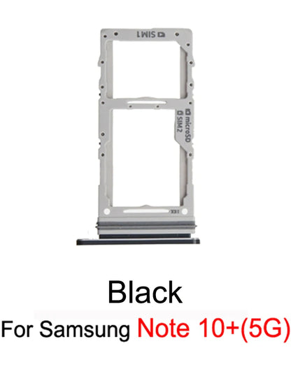 SIM Card Tray Slot For Samsung Note 10 Plus 10+ 5G Galaxy Note 10+ Phone SIM Chip Micro SD Card Tray Holder Adapter