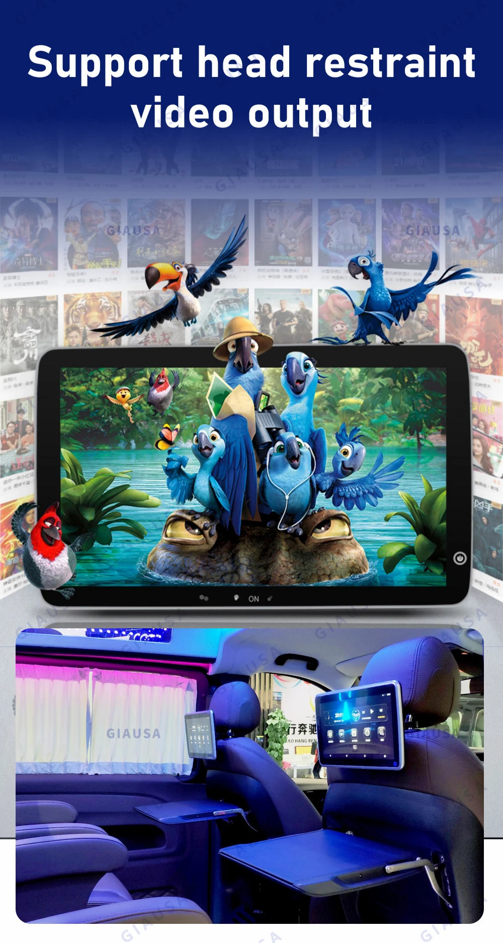 For Jeep Wrangler 2018-2022 Carplay LCD Instrument Panel Dual Screen Android Multimedia Video Player GPS Navigation Android Auto