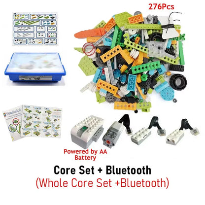 NEW Technical WeDo 2.0 Core Educational Set Building Blocks with Book DIY Parts 45300 Scratch 3.0 Children Toys Christmas Gifts