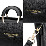 2026 New Style Crossbody Bag Medium Mom Bag Lychee Pattern Large Soft PU Zipper Closure Daily Use Fashionable Ladies Handbag Sac