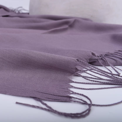 Bufandas de cuero en polvo para otoño e invierno, nuevas, de un solo color, al por mayor, para hombres y mujeres, 120 g, chal con diadema de un solo color.