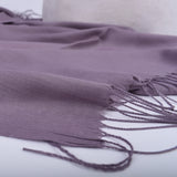 Bufandas de cuero en polvo para otoño e invierno, nuevas, de un solo color, al por mayor, para hombres y mujeres, 120 g, chal con diadema de un solo color.