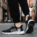 Breathable Mesh Men Shoes Trendy Lightweight Walking Flats Plus Size Male Tennis Sneakers Outdoor Running Fitness Shoes 2024