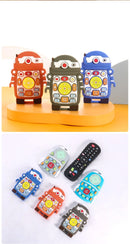 Baby Teething Toys Silicone Chew Teether Teethers for Babies Development Baby Rattle Newborn Infant Sensory Baby Toys 0-3-6-12 M