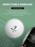 Caiton 50pcs 3-Layer Golf Balls - 332 Dimple, Max Distance, Spin Control, Durable, Accurate - Ideal for Training & Play