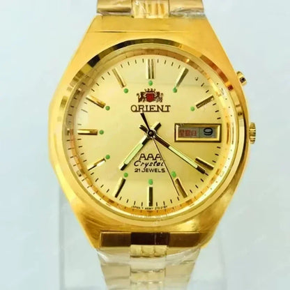 Double lion triple AAA automatic mechanical watch authentic stock double lion table double lion men's watch Oriental watch