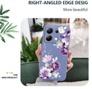 Beautiful Peony Phone Case For Xiaomi Redmi Note 14 13 12 12S 11 11S 10 10S 9 9S Pro Plus 4G 5G Liquid Silicone Cover