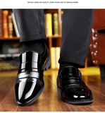 Luxury Men's Leather Shoes Retro Carved Lace-up Brogue Oxford Wedding Men Dress Shoes Male Formal Business Gentleman Office Shoes
