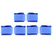 6pcs Blue
