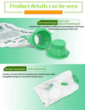 1200ml Household Enema Colonic Irrigation Douche Kit Reusable Cleaning Detox Bag With 10 Cleaning Heads