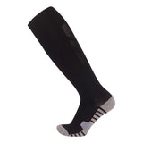 White Black Stripes Football Soccer Socks For Men Teenages Kids Boys Over the Calf Baseball Rugby Athletic Socks Women Girls