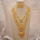Jewelry Set For Women  Gold Plated With Necklace Pendant Nigerian Wedding Jewelry