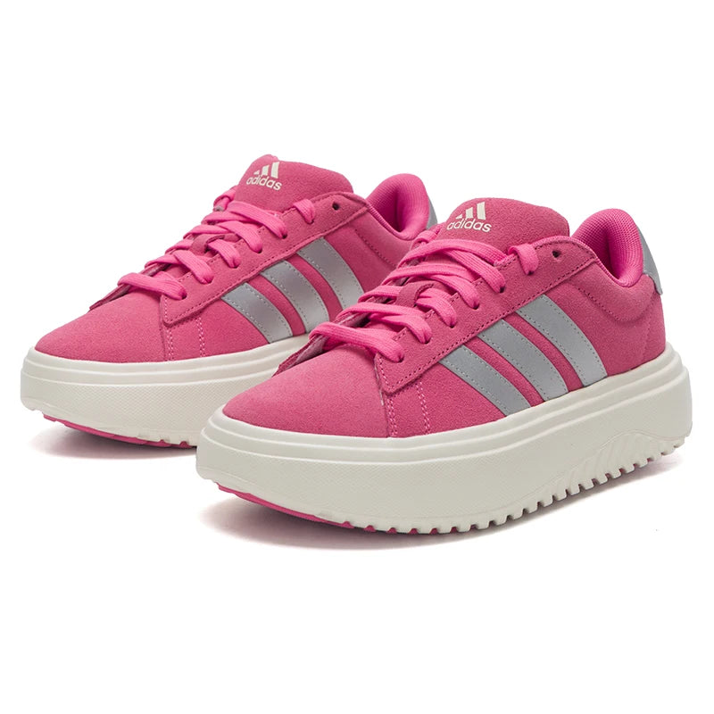 Adidas Women's Sports Shoes, Lightweight, Breathable, Casual Shoes, Wear-Resistant, Thick-Soled Sneakers Ki5138