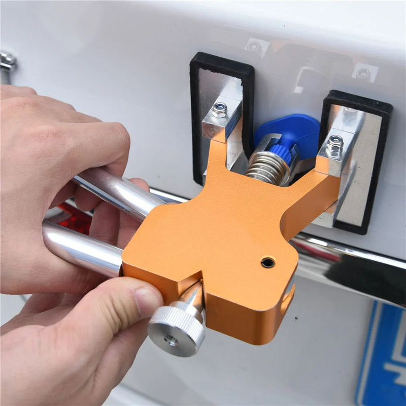 Car Dent Repair Tools Body Dent Removal Puller Kit Slide Reverse Hammer Suction Cup Garage Hand Tools Sheet Metal Set