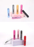 5/8ml Perfume Atomizer Portable Liquid Container For Cosmetics Traveling Mini Aluminum Spray Alcochol Empty Refillable Bottle