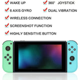 Joycons Gamepad for Nintendo Switch/OLED/Lite Controller Bluetooth Wireless Joystick with Vibration Turbo Wake Up Function