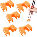 5/6/8PCS Reusable Chopstick Helpers Training Chinese Chopstick Holder For Children Beginner Trainers Learner Kitchen Tableware