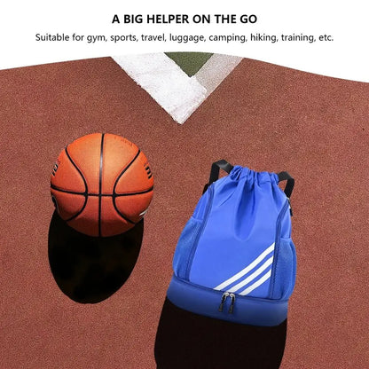 Sports backpack travel Outdoor waterproof swimming fitness travel sports bag basketball backpack hiking backpack 01