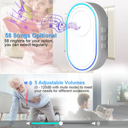 Botón de pánico de emergencia Topvico Tuya con wifi para personas mayores, alarma SOS, pulsera inalámbrica para cuidadores, buscapersonas, reloj, llamada, alerta de caídas