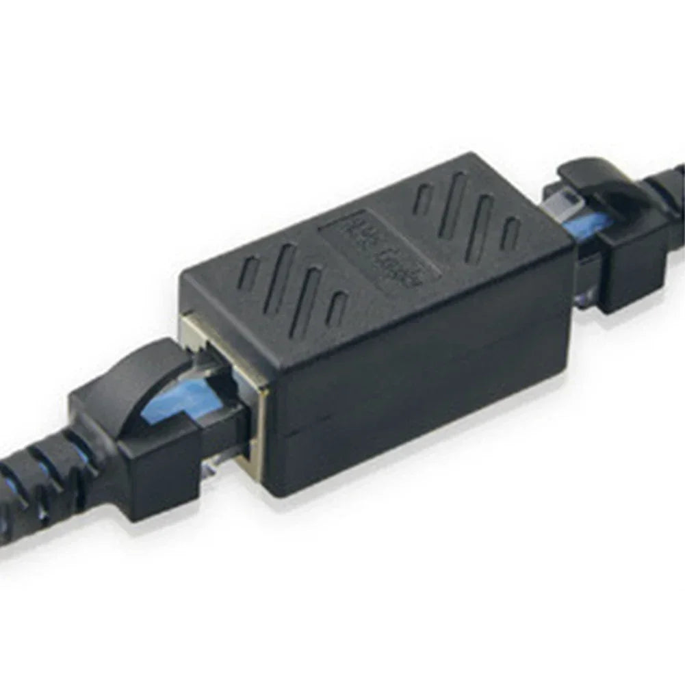Female To Female Connector Ethernet Cable Cat7/Cat6/5e Network LAN Adapter Internet Coupler Extender         Extension Converter