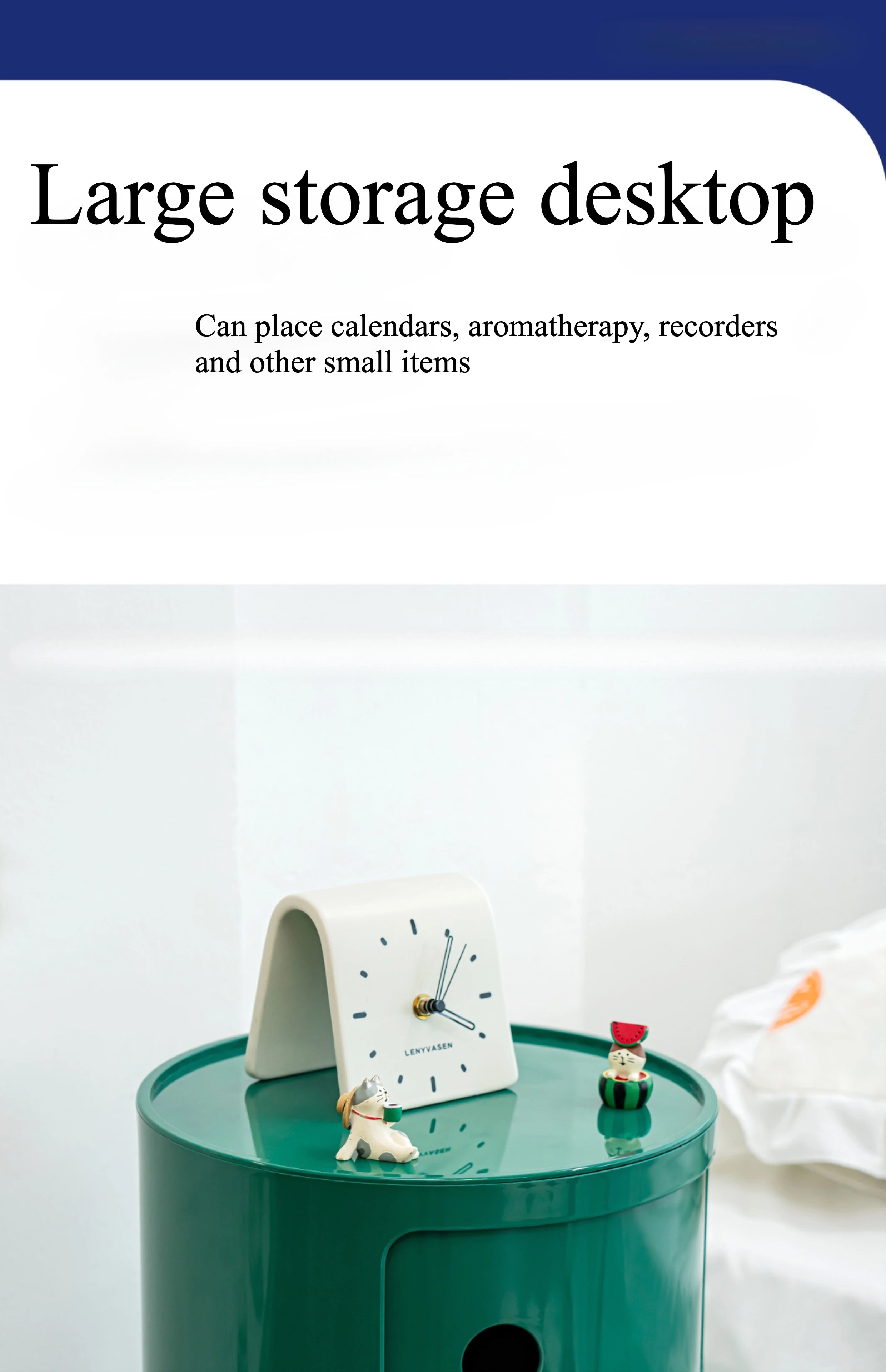 Nordic Ins Net Red Bedside Table Modern Minimalist White Round Creative Small Cabinet Mini Simple Plastic Side Cabinet 협탁