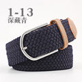 Stretch Woven Belt Unisex Canvas Belts Fashion Casual Student Belt Women Cinturon Male Waistband 105cm