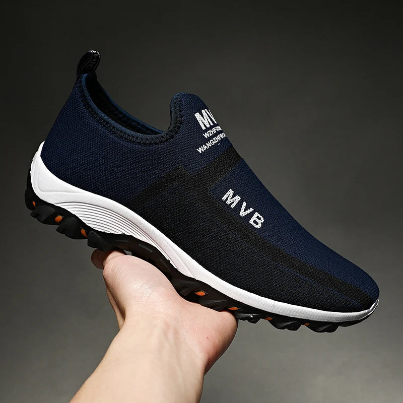 Summer Mens Casual Sport Shoes Fashion Mesh Breathable Sneakers Male Designer Tennis Shoes Man Training Walking Running Sneakers