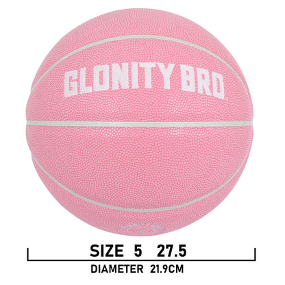 Women's Basketball Size 5,6,7 Pink Official Competition Child Basketball Indoor Outdoor Standard Ball PU Non-slip Wear-resistant