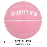 Women's Basketball Size 5, 6, 7 Pink Official Competition Children's Basketball Indoor Outdoor Standard Ball PU Non-slip Wear-resistant