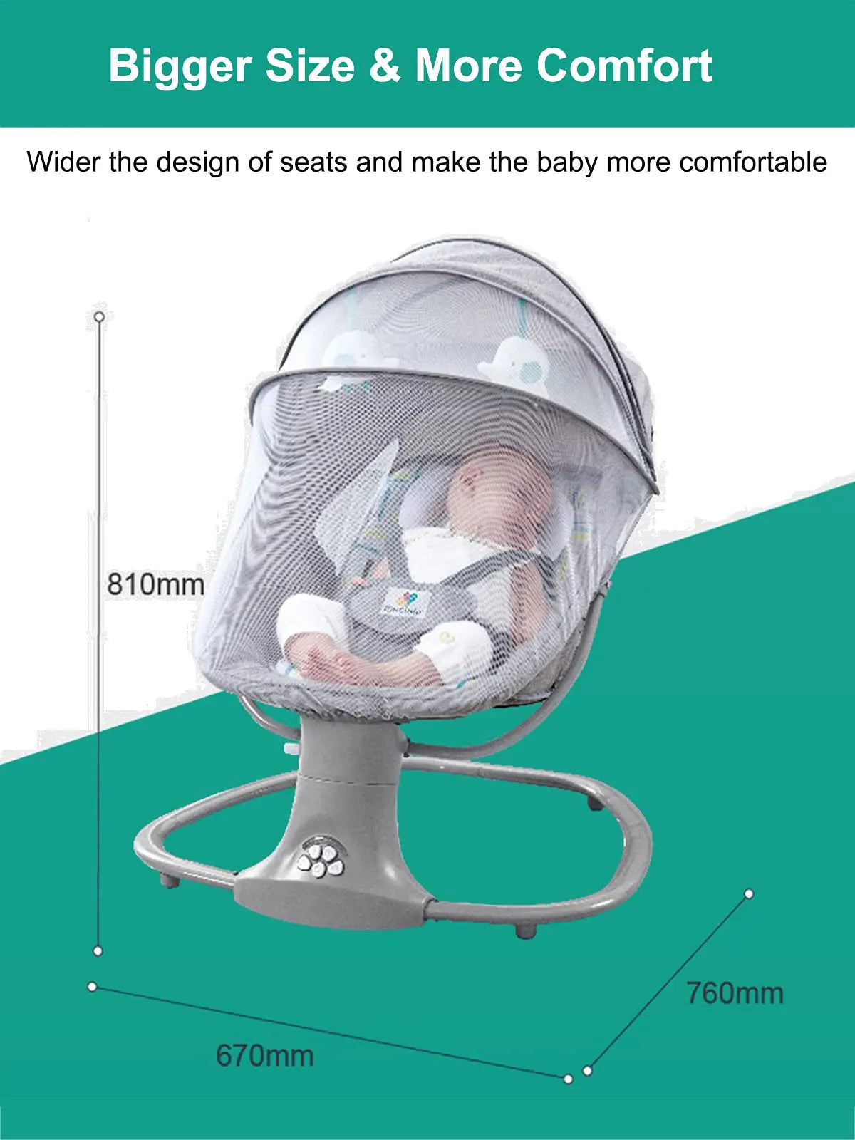 Baby bed Baby swing Baby Electric Rocking chair Rocking  cradle for newborn baby swing  Electric rocking chair Things for babies