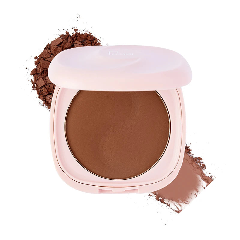 Bronzer controle duradouro óleo pressionado configuração pó fosco à prova dwaterproof água solto translúcido nu pó facial maquiagem coreana cosméticos