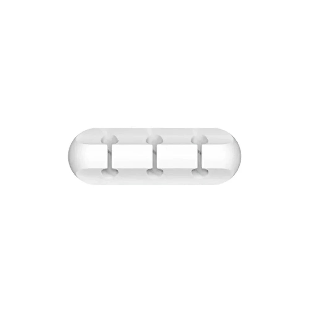 NNBILI 2024 New USB Cable Organizer Self-adhesive Cable Clips Silicone Fixer Wire Management for Home Car Interior Accessories