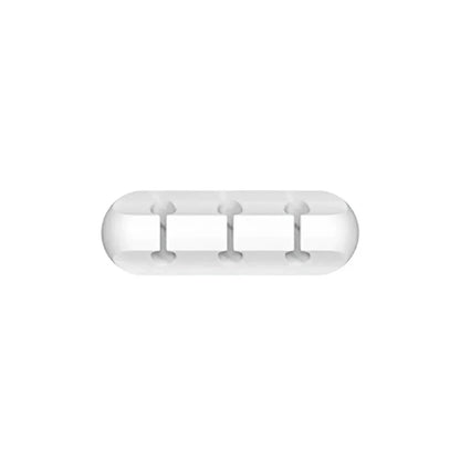 NNBILI 2024 New USB Cable Organizer Self-adhesive Cable Clips Silicone Fixer Wire Management for Home Car Interior Accessories